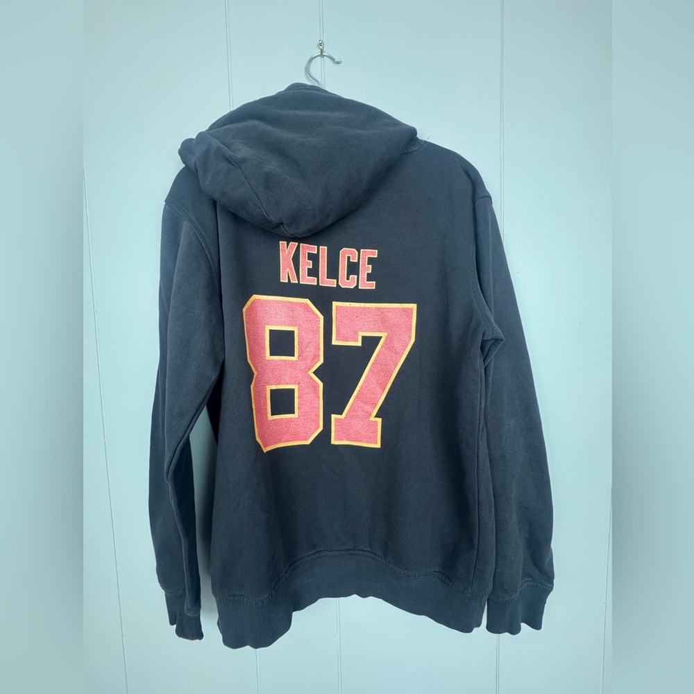Fanatics KC Chiefs / Kelce Black Hoodie with Logo